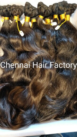 Natural Wavy Weft Hair Extensions